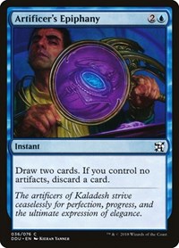 Artificer's Epiphany, Duel Decks: Elves vs. Inventors