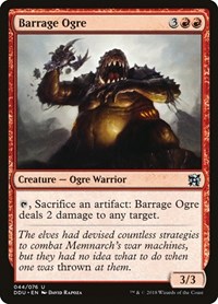 Barrage Ogre, Duel Decks: Elves vs. Inventors