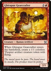Ghirapur Gearcrafter, Duel Decks: Elves vs. Inventors