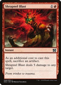 Shrapnel Blast, Duel Decks: Elves vs. Inventors
