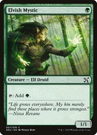 Elvish Mystic, Duel Decks: Elves vs. Inventors
