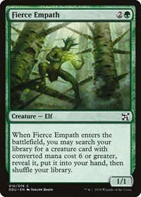 Fierce Empath, Duel Decks: Elves vs. Inventors