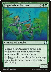 Jagged-Scar Archers, Duel Decks: Elves vs. Inventors