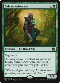 Sylvan Advocate, Duel Decks: Elves vs. Inventors
