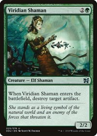 Viridian Shaman, Duel Decks: Elves vs. Inventors