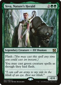 Yeva, Nature's Herald, Duel Decks: Elves vs. Inventors