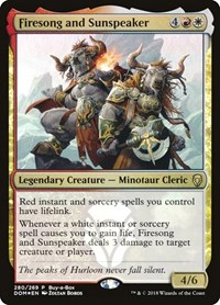 Firesong and Sunspeaker, Buy-A-Box Promos