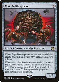Myr Battlesphere, Duel Decks: Elves vs. Inventors