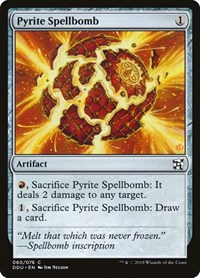 Pyrite Spellbomb, Duel Decks: Elves vs. Inventors