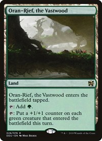 Oran-Rief, the Vastwood, Duel Decks: Elves vs. Inventors