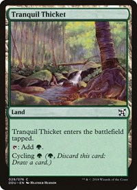 Tranquil Thicket, Duel Decks: Elves vs. Inventors