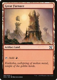 Great Furnace, Duel Decks: Elves vs. Inventors