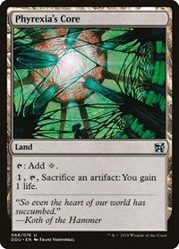 Phyrexia's Core, Duel Decks: Elves vs. Inventors