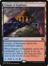 Temple of Epiphany, Duel Decks: Elves vs. Inventors
