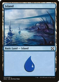 Island (073), Duel Decks: Elves vs. Inventors