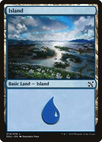 Island (074), Duel Decks: Elves vs. Inventors