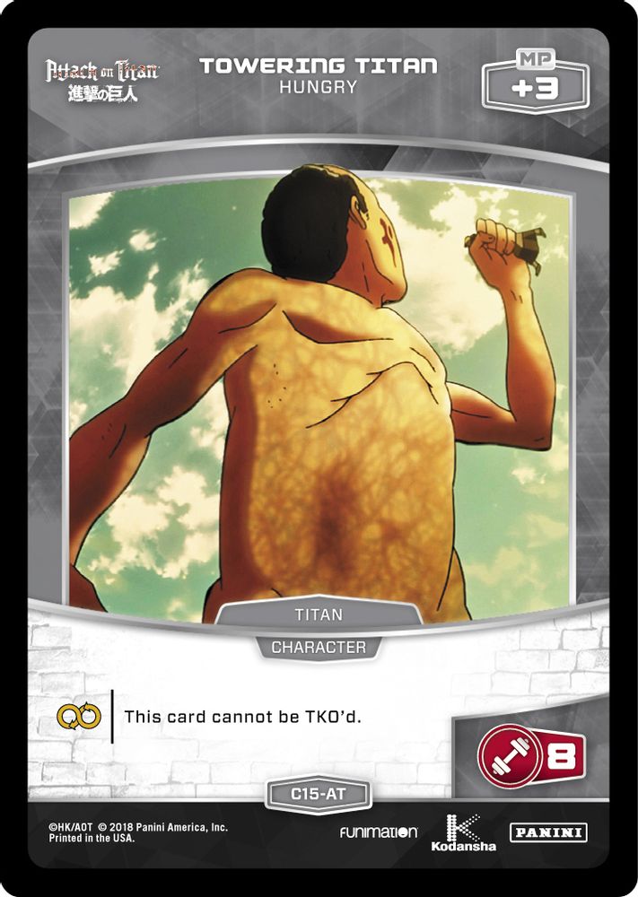 Towering Titan - Hungry, Standard, front