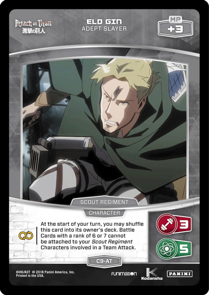 Eld Gin - Adept Slayer, Standard, front