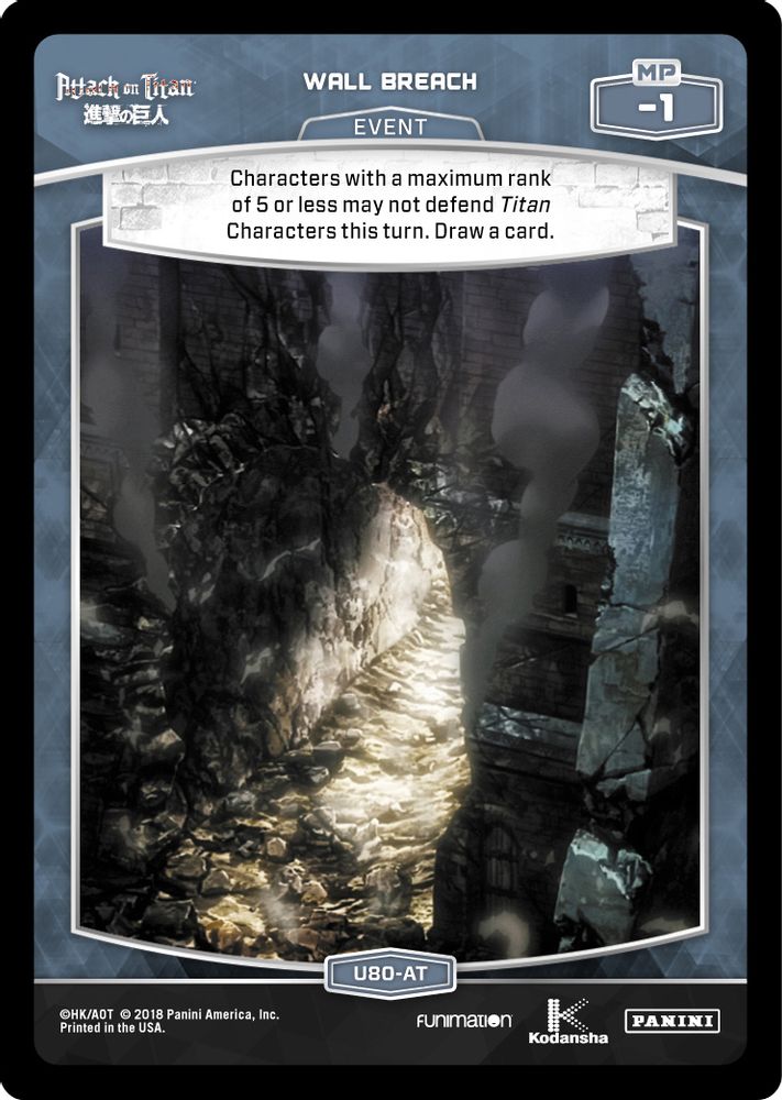 Wall Breach, Standard, front
