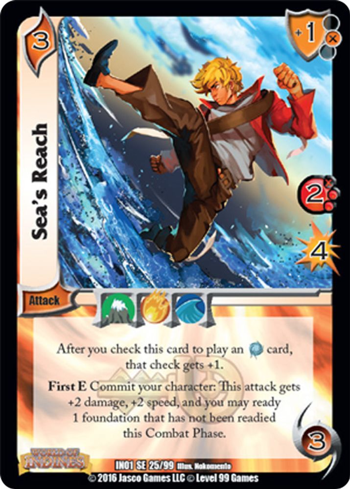 Sea's Reach, Standard, front