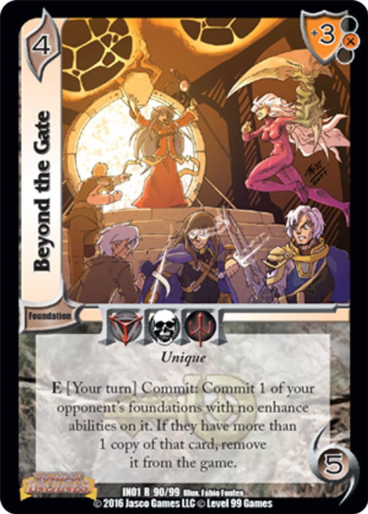Beyond the Gate, Standard, front