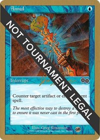 Annul - 2000 Jon Finkel (USG) (SB), World Championship Decks