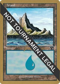 Island (335) - 2000 Jon Finkel (6ED), World Championship Decks