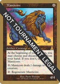 Masticore - 2000 Jon Finkel (UDS), World Championship Decks