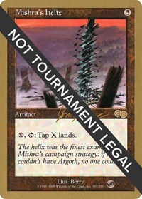 Mishra's Helix - 2000 Jon Finkel (USG) (SB), World Championship Decks