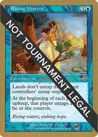 Rising Waters - 2000 Jon Finkel (NMS) (SB), World Championship Decks