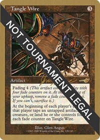 Tangle Wire - 2000 Jon Finkel (NMS), World Championship Decks