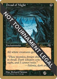 Dread of Night - 1998 Brian Selden (TMP) (SB), World Championship Decks