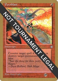Pyroblast - 1998 Brian Selden (ICE) (SB), World Championship Decks