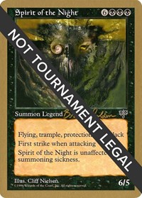Spirit of the Night - 1998 Brian Selden (MIR), World Championship Decks