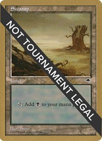 Swamp (Horizontal Log) - 1998 Brian Selden (TMP), World Championship Decks