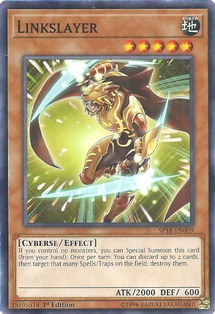 Linkslayer, 1st-edition, front