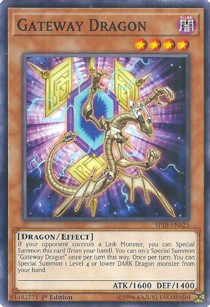 Gateway Dragon, 1st-edition, front
