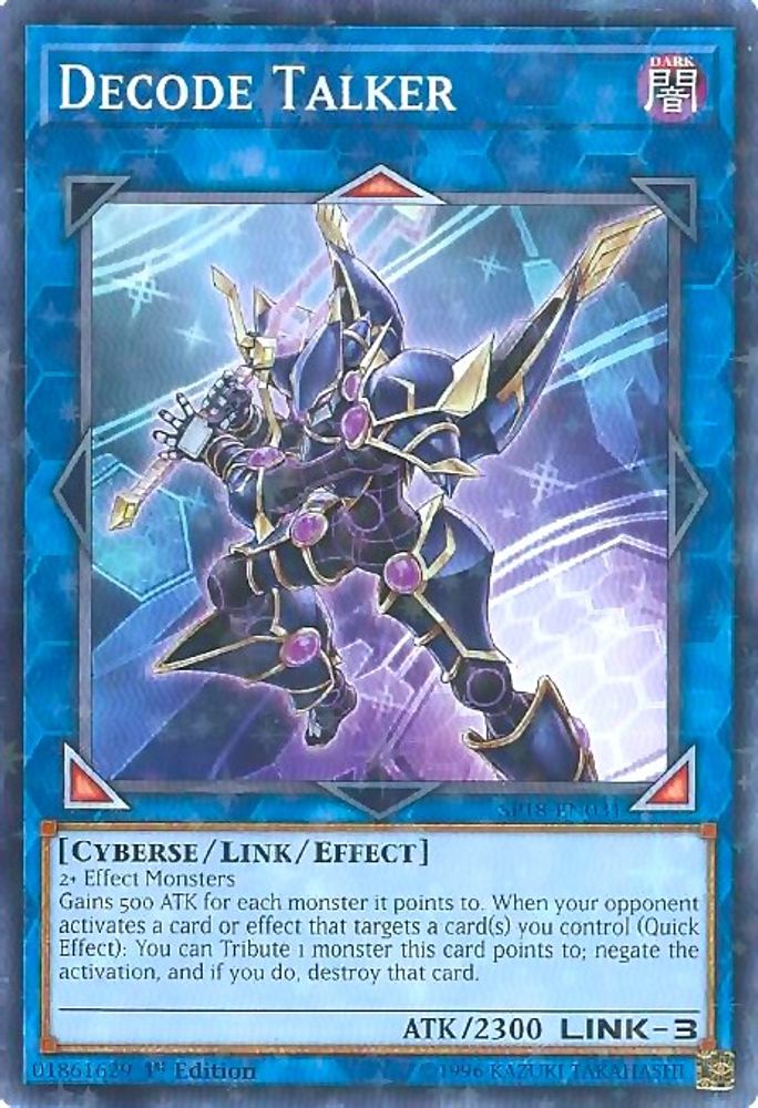 Decode Talker (Starfoil), 1st-edition, front