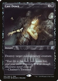 Cast Down, FNM Promos