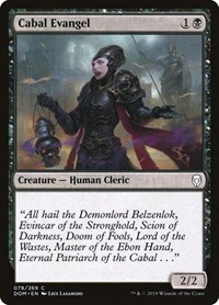 Cabal Evangel, Dominaria