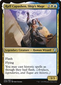 Raff Capashen, Ship's Mage, Dominaria