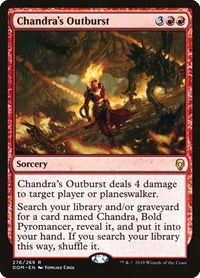 Chandra's Outburst, Dominaria