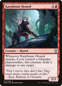 Karplusan Hound, Dominaria
