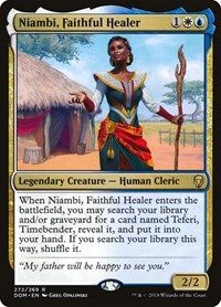 Niambi, Faithful Healer, Dominaria