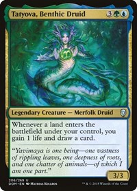 Tatyova, Benthic Druid, Dominaria