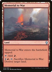 Memorial to War, Dominaria