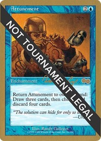 Attunement - 2000 Tom van de Logt (USG), World Championship Decks