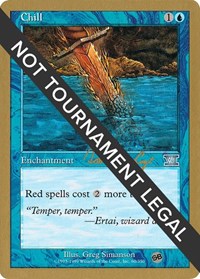 Chill - 2000 Tom van de Logt (6ED) (SB), World Championship Decks