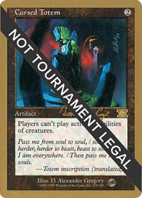 Cursed Totem - 2000 Tom van de Logt (6ED) (SB), World Championship Decks