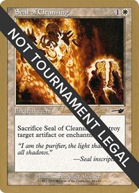 Seal of Cleansing - 2000 Tom van de Logt (NMS), World Championship Decks